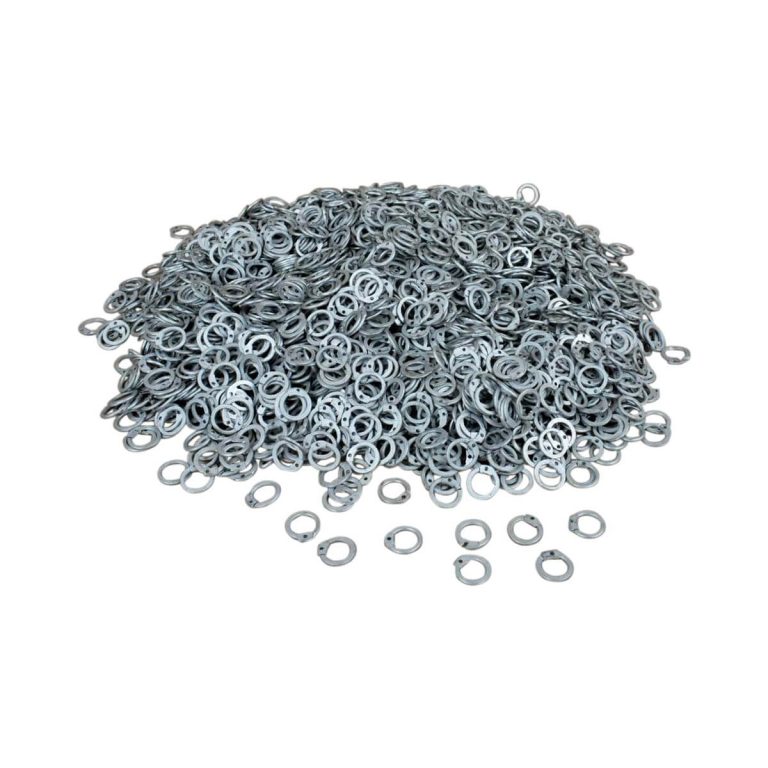 1 kgs Loose Chainmail Rings  Aluminum Dome Riveted Flat Rings  16 Gauge / 10 mm