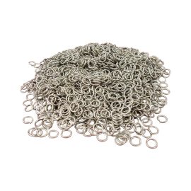 1 kgs Loose Chainmail Rings  Stainless Steel Round Rings 16 Gauge / 9mm  Butted  Close Out