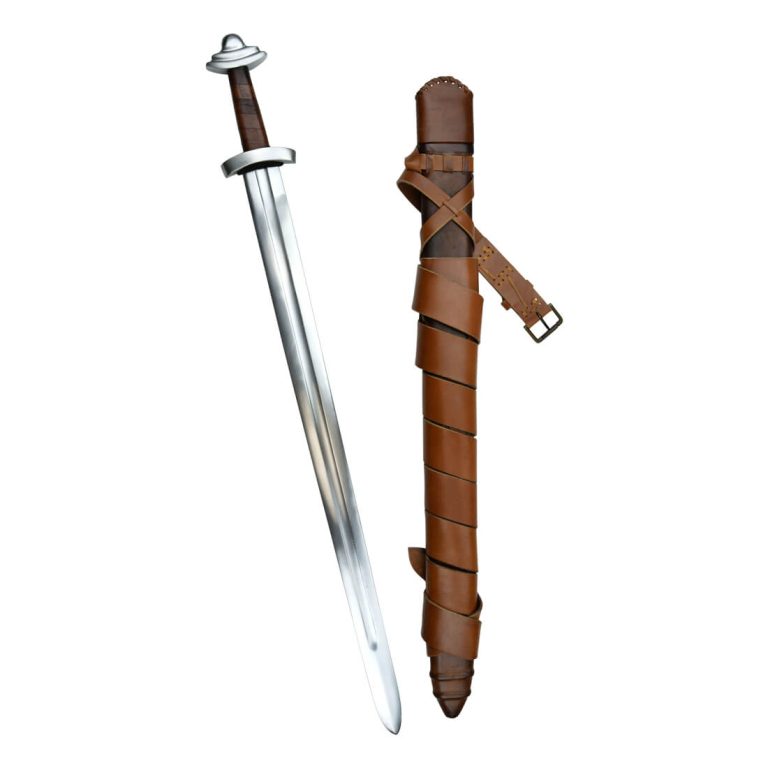 11th Century Viking Sword with Integrated Sword Belt