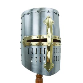 13th Century Great Helm - 16 Gauge
