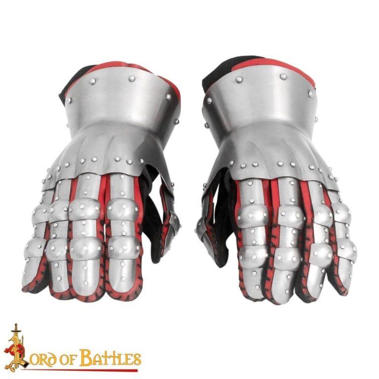 14th Century Hour Glass Gauntlets