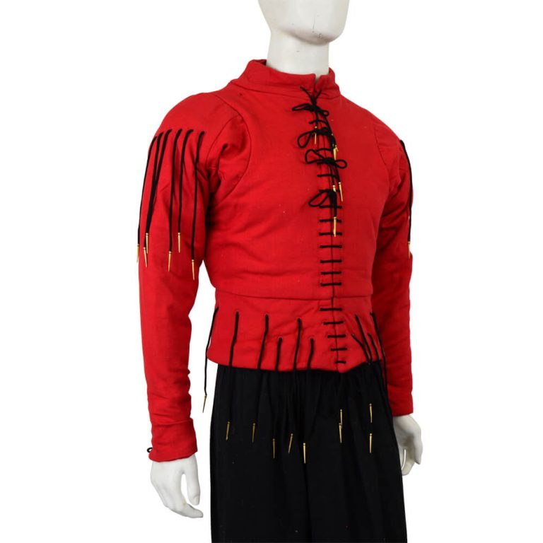 15th Century Arming Doublet - Red