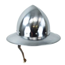 15th Century Domed Kettle Helm - 16 Gauge Steel