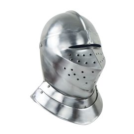 16th Century English Close Helm - 18 Gauge