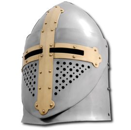 Pot Helmet with Visor