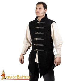 Adrian Suede Leather Jerkin / Jacket