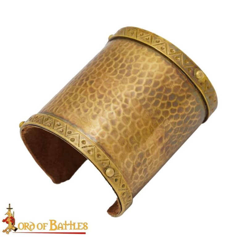 Antiqued Brass Wrist Cuff