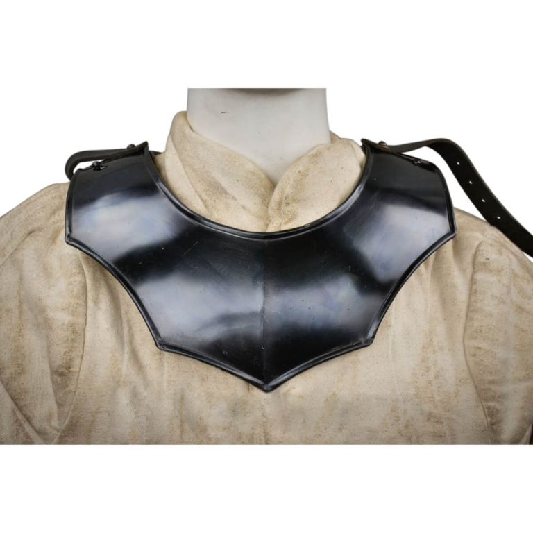 Avenger Gorget  Blackened  18 Gauge Steel