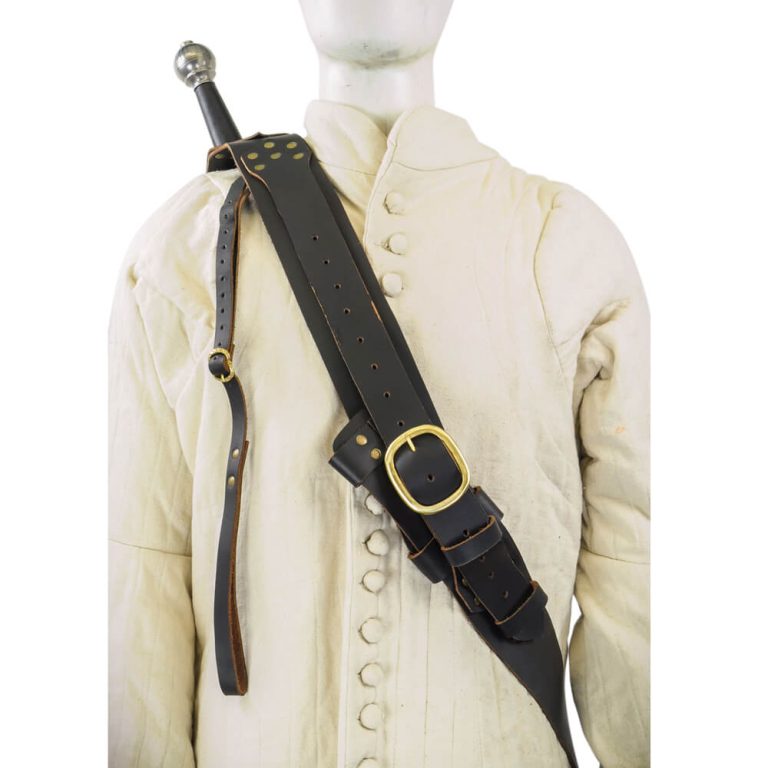 Back-Hanging Sword Baldric - For wearing swords on the back