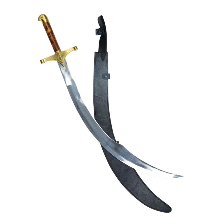 Baladay Scimitar - Embellished Version with Etched Hilt Design