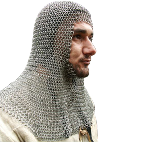 Baron Chainmail Coif - Square Face