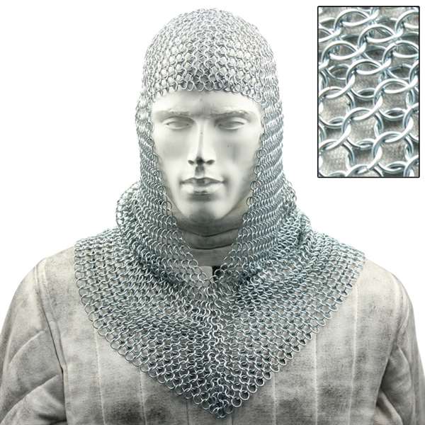 Battle Ready Chain Mail Coif