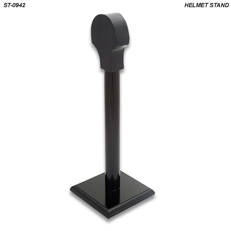 Black Helmet Stand