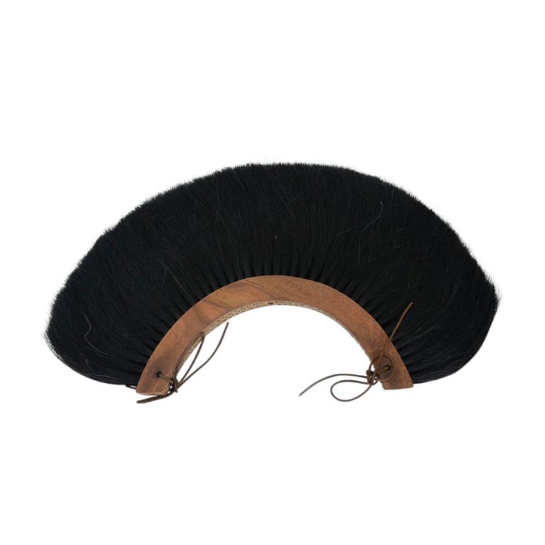 Roman Crest - Black - Wood Base