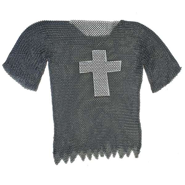 Blackened Legendary Templar Cross Haubergeon