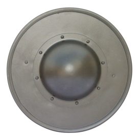 Blackened Steel Buckler - 14 Gauge