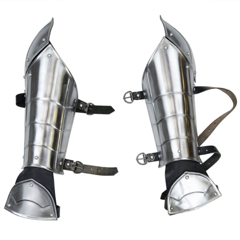 Bracers with Hand and Elbow Armor - 18 Gauge Steel