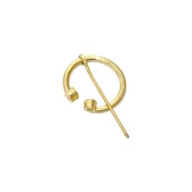 Brass Fibula with Rolled Ends