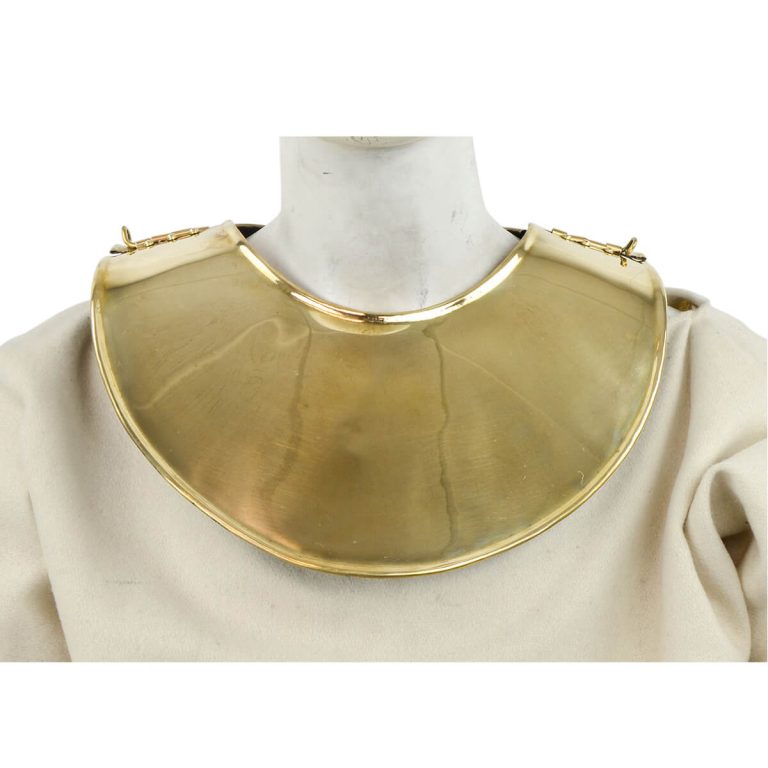 Brass Gladiator Collar - 18 Gauge