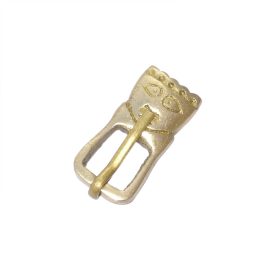 Brass Saxon King Buckle