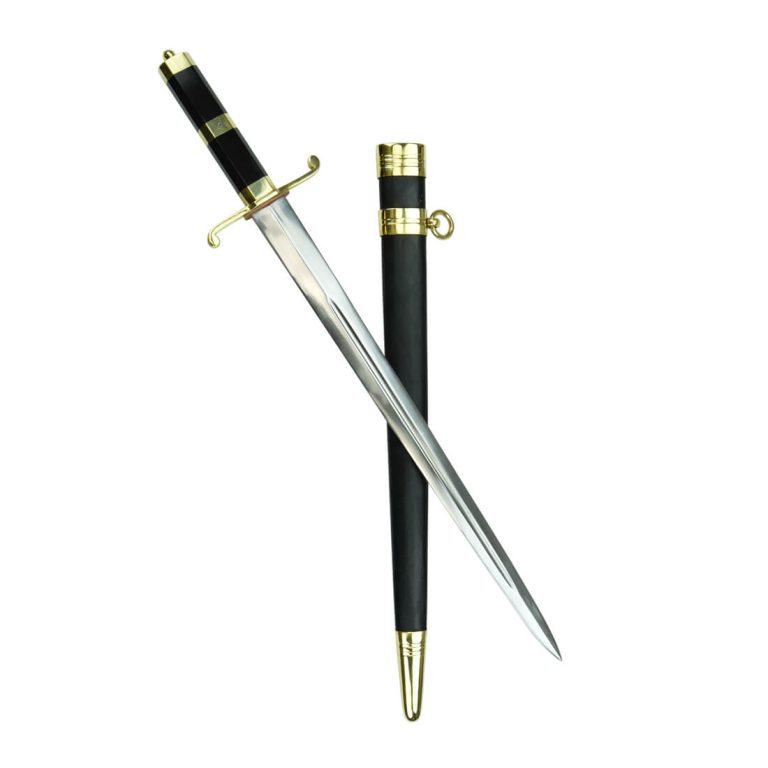 British Naval Dirk with Polished Horn Handle