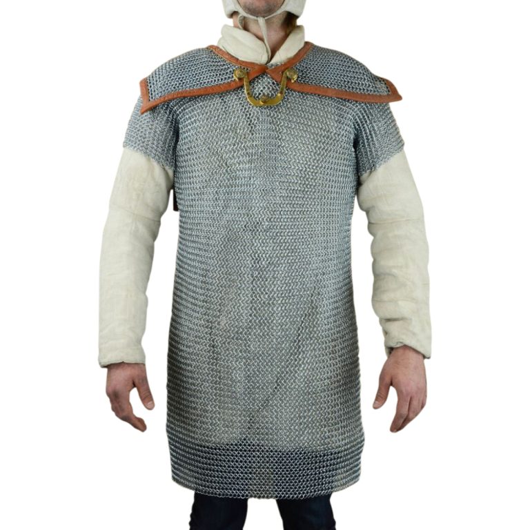 BRZM  Roman Cavalry Lorica Hamata  Butted  Zinc Coated  Closeout