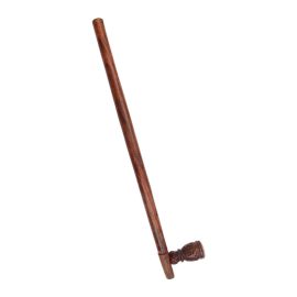 Carved Wooden Peace Pipe