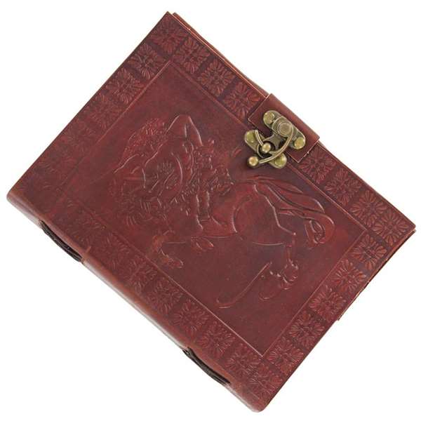 Centaurs Love Medieval Leather Journal