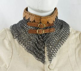 Chainmail Collar  Butted High Tensile Wire Rings