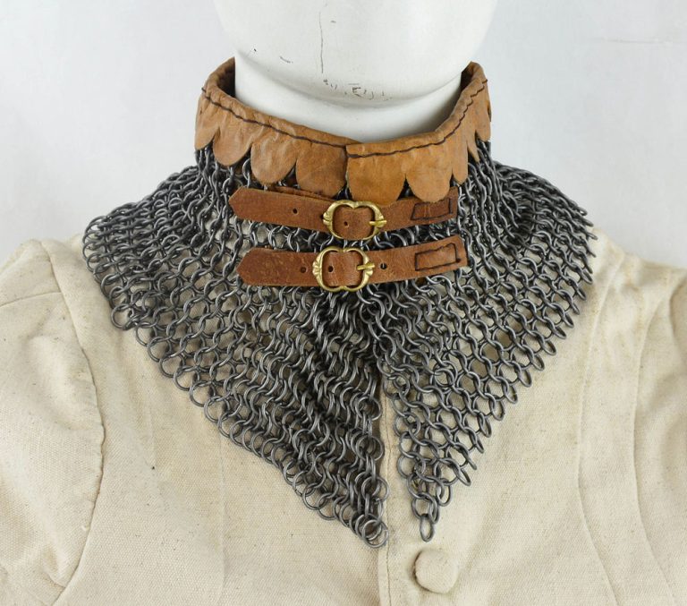 Chainmail Collar  Butted High Tensile Wire Rings