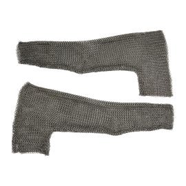 Chainmail Sleeve and Shoulder Panels  Butted High Tensile Wire Rings