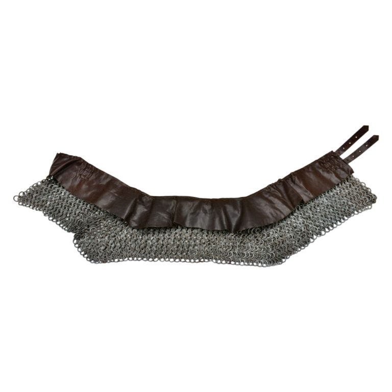 Chainmail Standard  Bishops Mantle  Wedge Riveted  Mild Steel Flat Rings alternating with Solid Flat Rings