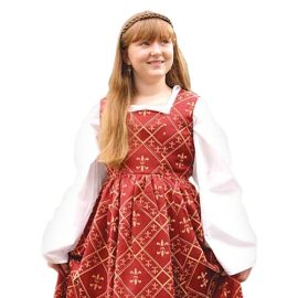 Child's Renaissance Fleur de Lis Dress