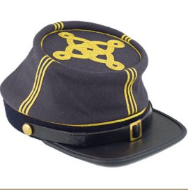 Civil War U.S. Officer's Deluxe Blue Kepi