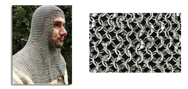 Chainmial Coif - Dome-Riveted