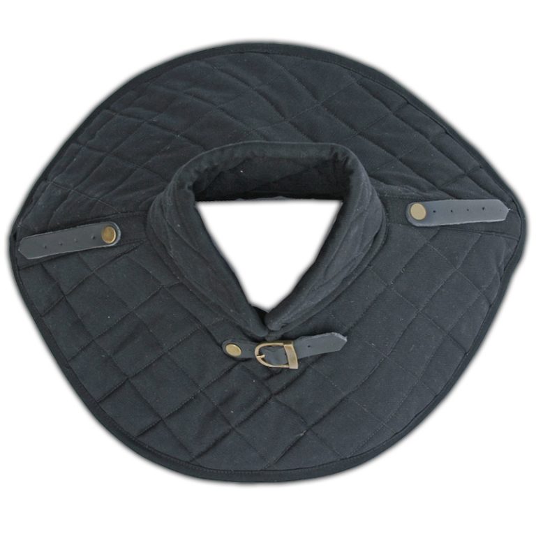 Cotton Padded Collar - Black