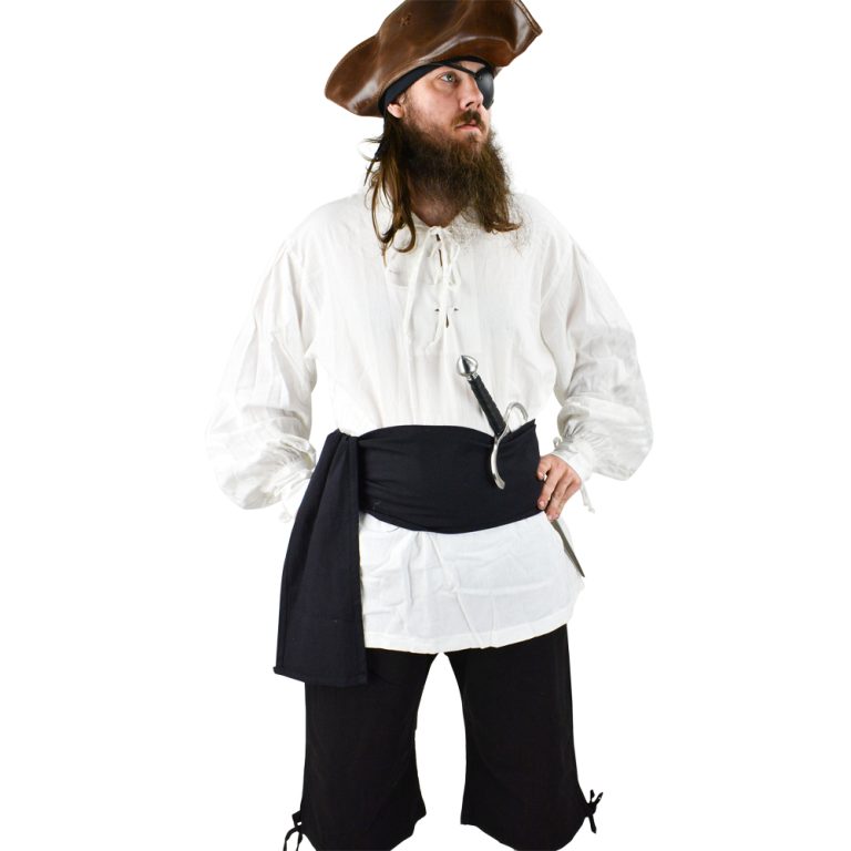 Cotton Renaissance / Pirate Shirt - White