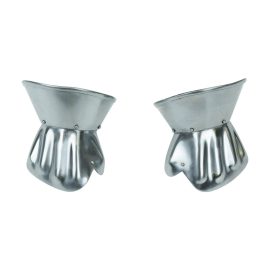 Demi Gauntlets – 16 Gauge Steel