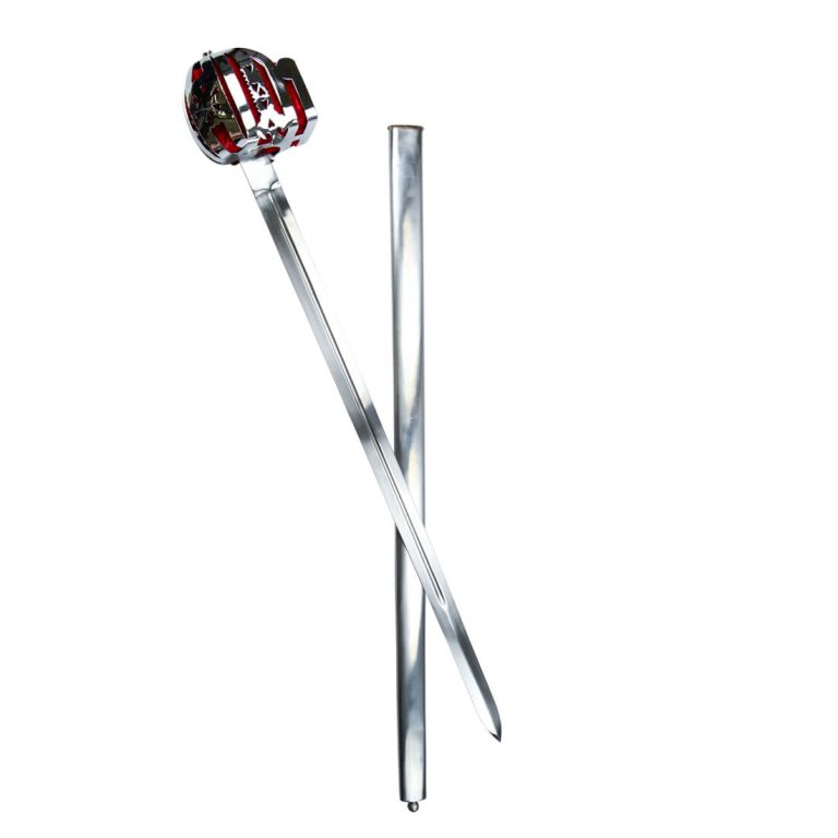 Doubled Edged Culloden Basket Sword