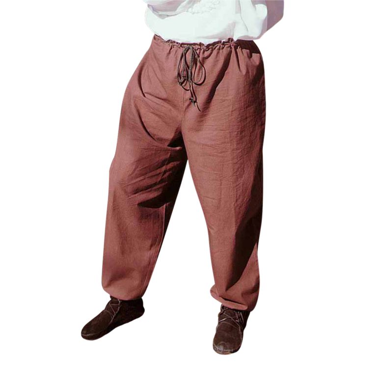 Drawstring Cotton Pants