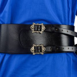 Dual-Buckle Pirate Waist Belt
