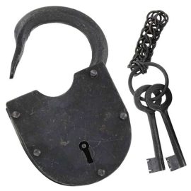 Dungeon Guardian Prison Padlock with Keys
