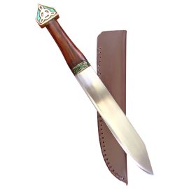 Enameled Viking Seax Dagger