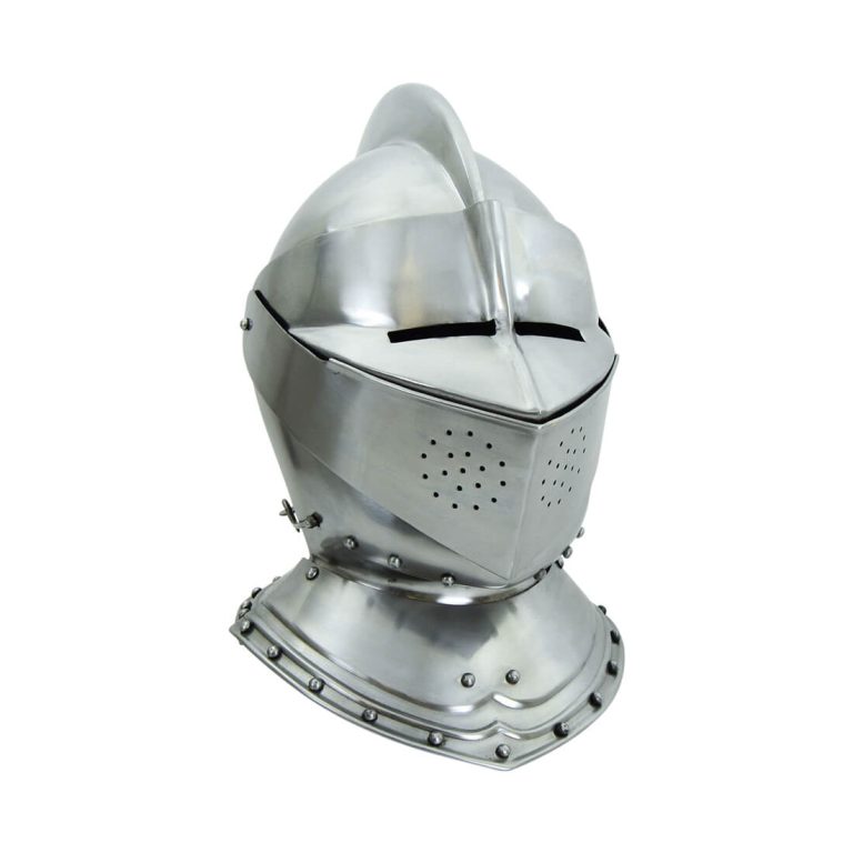 English Close Helm - 18 Gauge