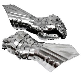 German 15th C Medieval Gauntlets
