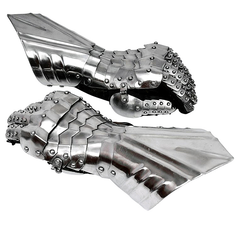 German 15th C Medieval Gauntlets