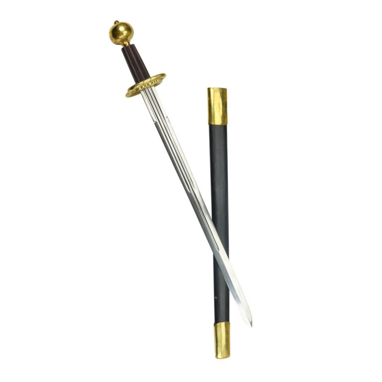 German Landsknecht Katzbalger Sword with Brass Hilt