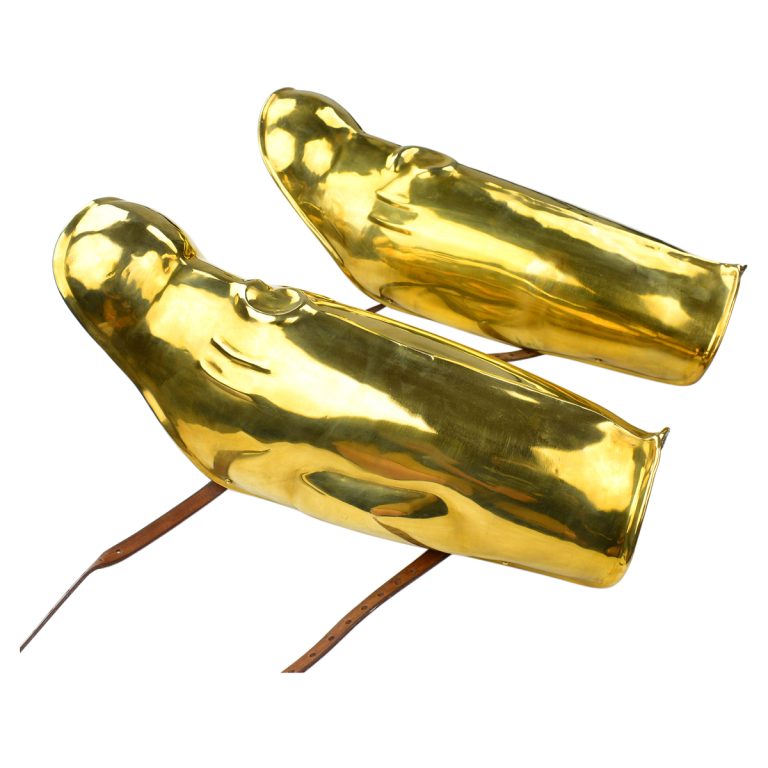 Greek Greaves - Brass