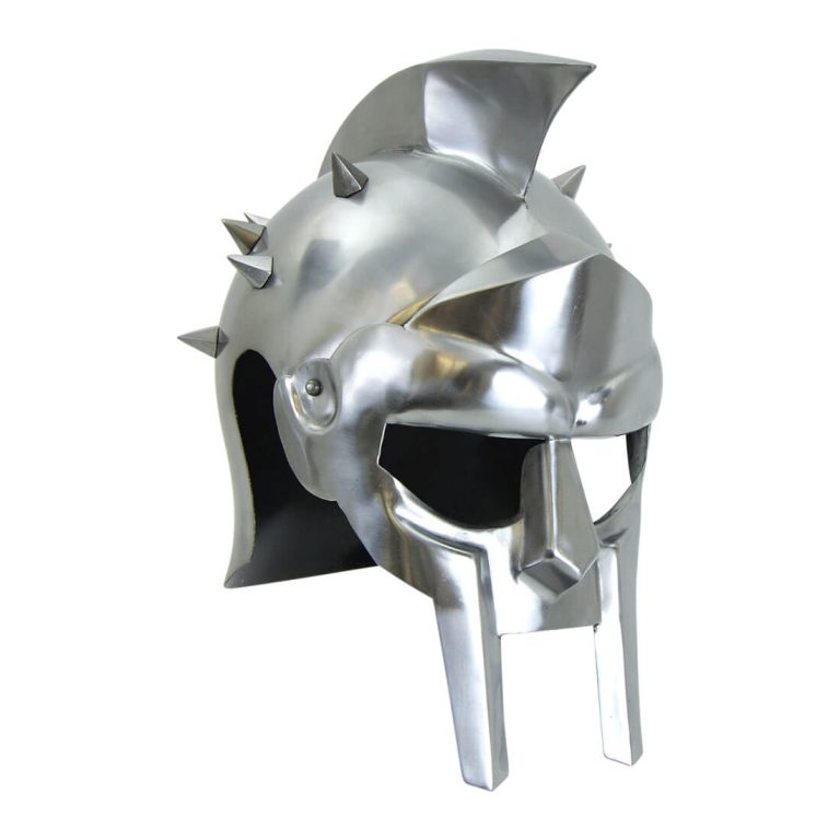 Gladiator Helm with Spikes - 18 Gauge