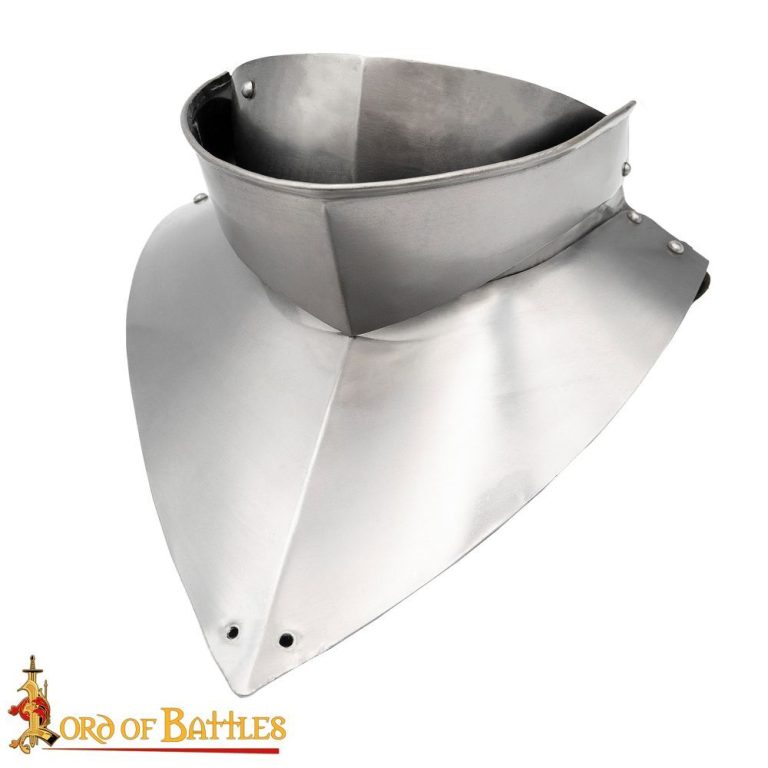 Gorget with Bevor 16 Gauge Steel